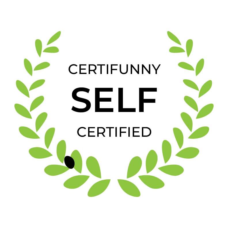 Self certificate badge